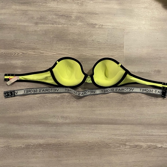 Victoria’s Secret Neon Beach Bandeau Bikini Top 34B - Picture 5 of 11